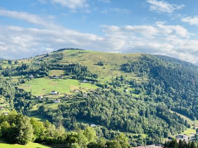 Vue du chalet sur le Brabant